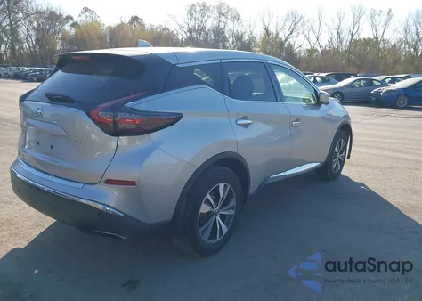 2021 Nissan Murano S Intelligent Awd z USA, uszkodzony, nr VIN 5N1AZ2AS5MC137134